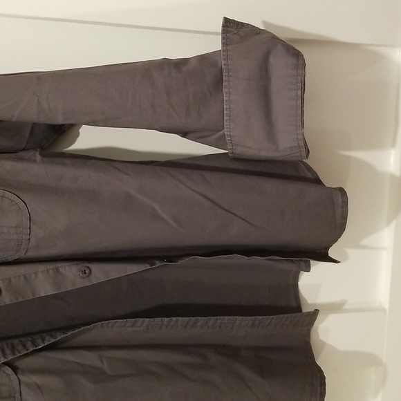 Jacob Connexion grey button up, Small - Picture 4 of 5